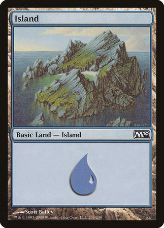 Island (236) [Magic 2010] | North Game Den