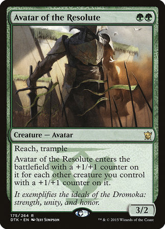 Avatar of the Resolute [Dragons of Tarkir] | North Game Den