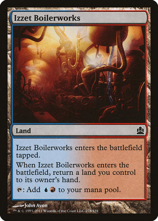 Izzet Boilerworks [Commander 2011] | North Game Den