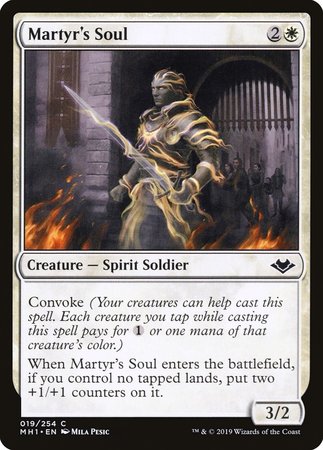 Martyr's Soul [Modern Horizons] | North Game Den