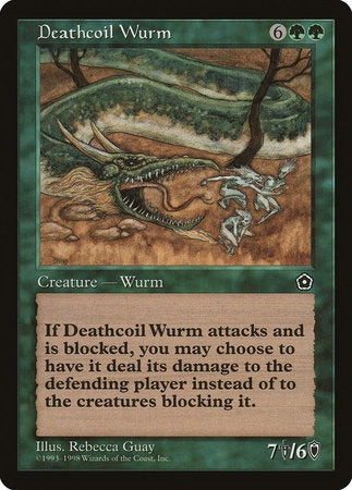 Deathcoil Wurm [Portal Second Age] | North Game Den