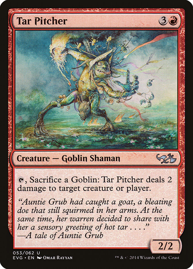 Tar Pitcher (Elves vs. Goblins) [Duel Decks Anthology] | North Game Den
