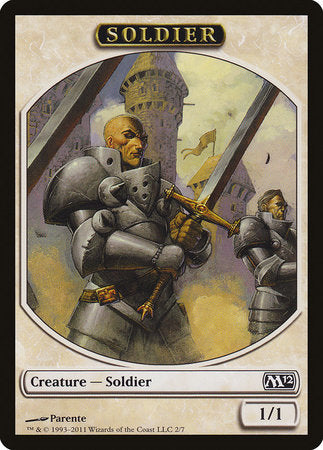 Soldier Token [Magic 2012 Tokens] | North Game Den