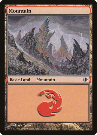 Mountain (242) [Shards of Alara] | North Game Den