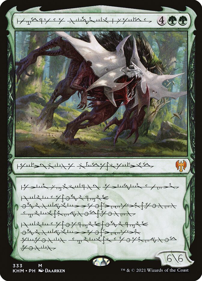 Vorinclex, Monstrous Raider (Phyrexian) [Kaldheim] | North Game Den