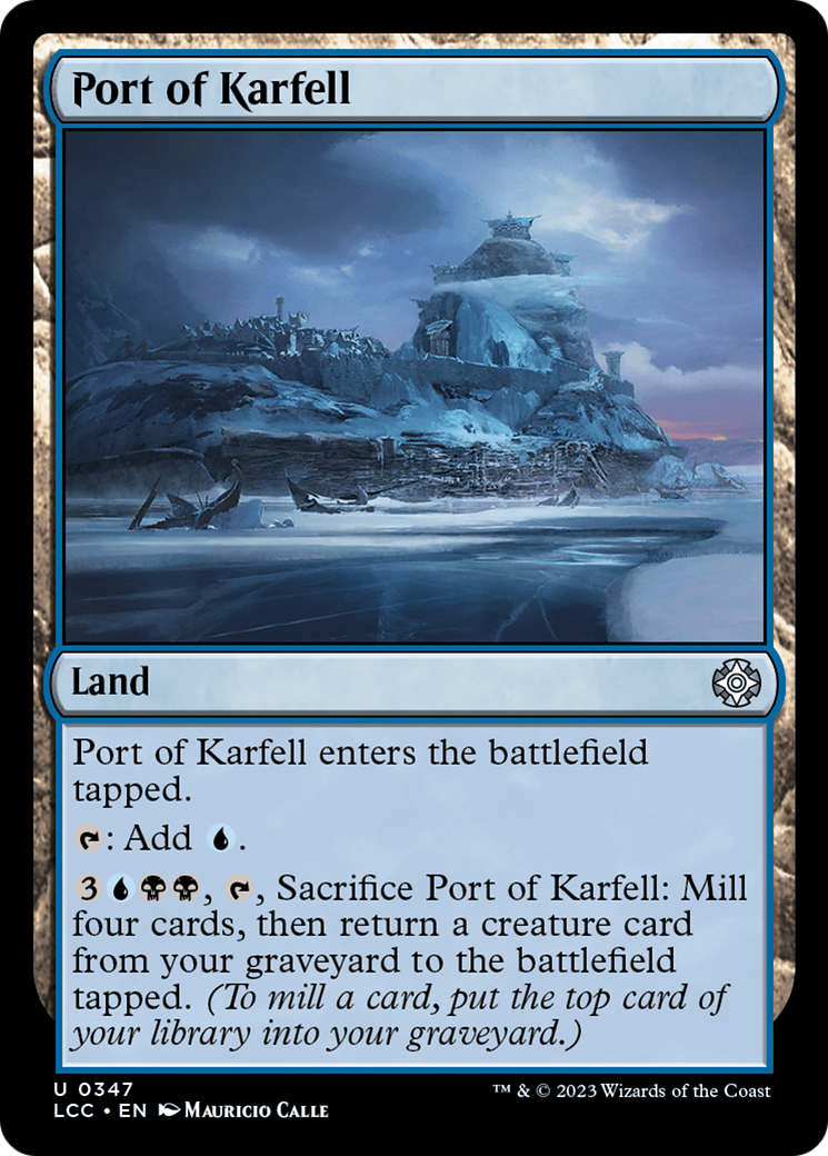 Port of Karfell [The Lost Caverns of Ixalan Commander] | North Game Den