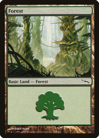 Forest (306) [Mirrodin] | North Game Den