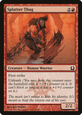Splatter Thug [Return to Ravnica] | North Game Den