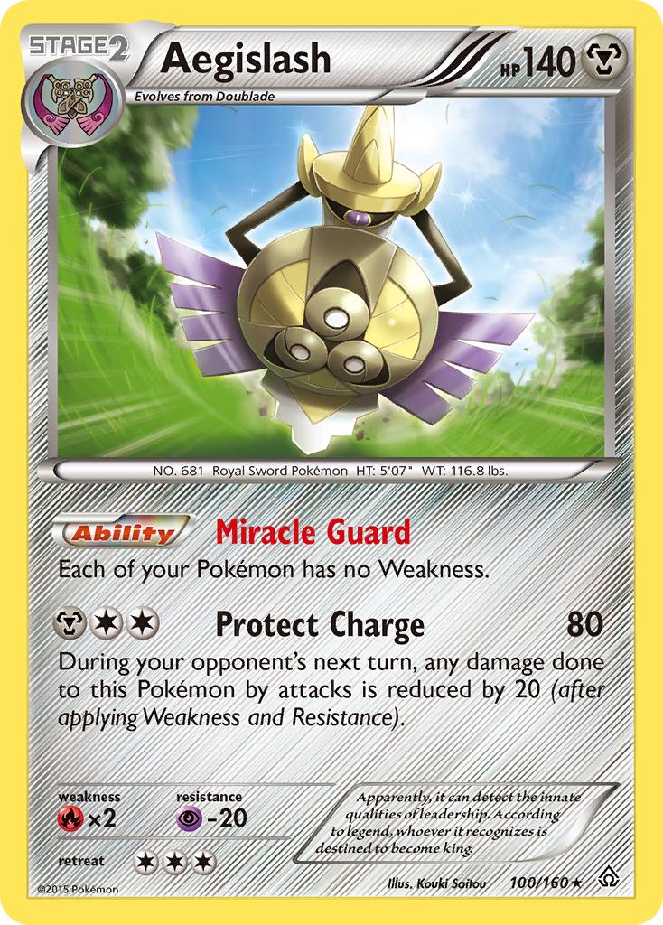 Aegislash (100/160) [XY: Primal Clash] | North Game Den