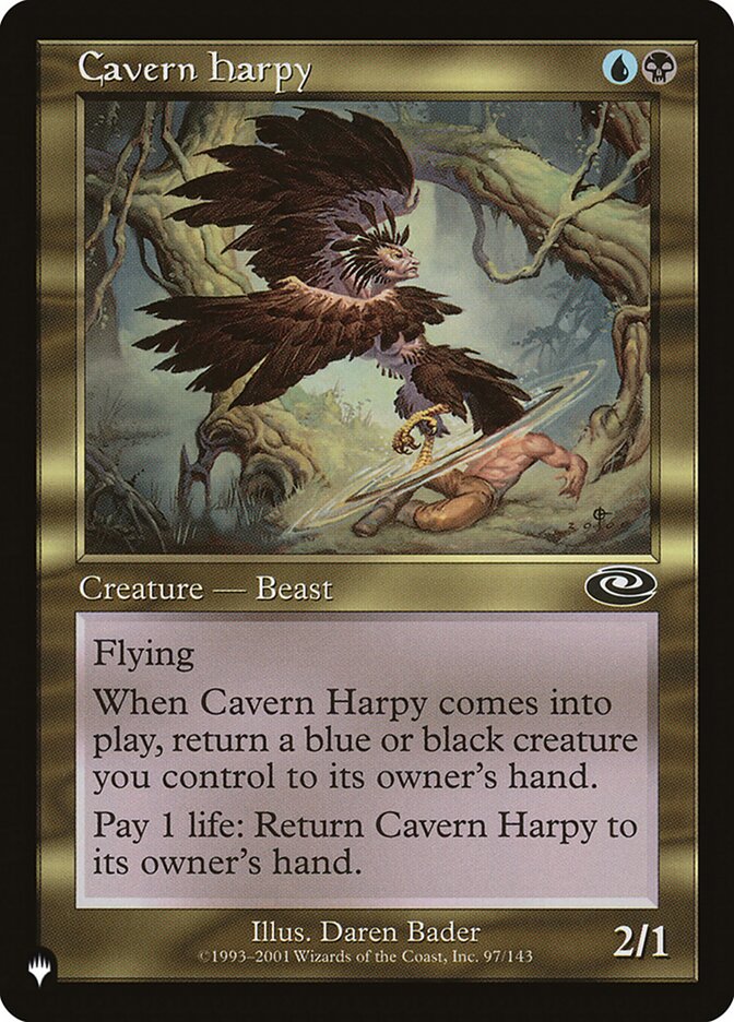 Cavern Harpy [The List] | North Game Den