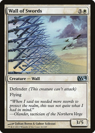 Wall of Swords [Magic 2014] | North Game Den