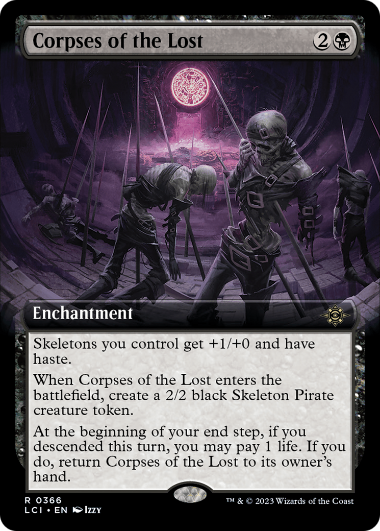 Corpses of the Lost (Extended Art) [The Lost Caverns of Ixalan] | North Game Den