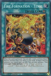 Fire Formation - Tenki (Secret) [SBCB-EN057] Secret Rare | North Game Den