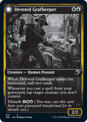 Devoted Grafkeeper // Departed Soulkeeper [Innistrad: Double Feature] | North Game Den