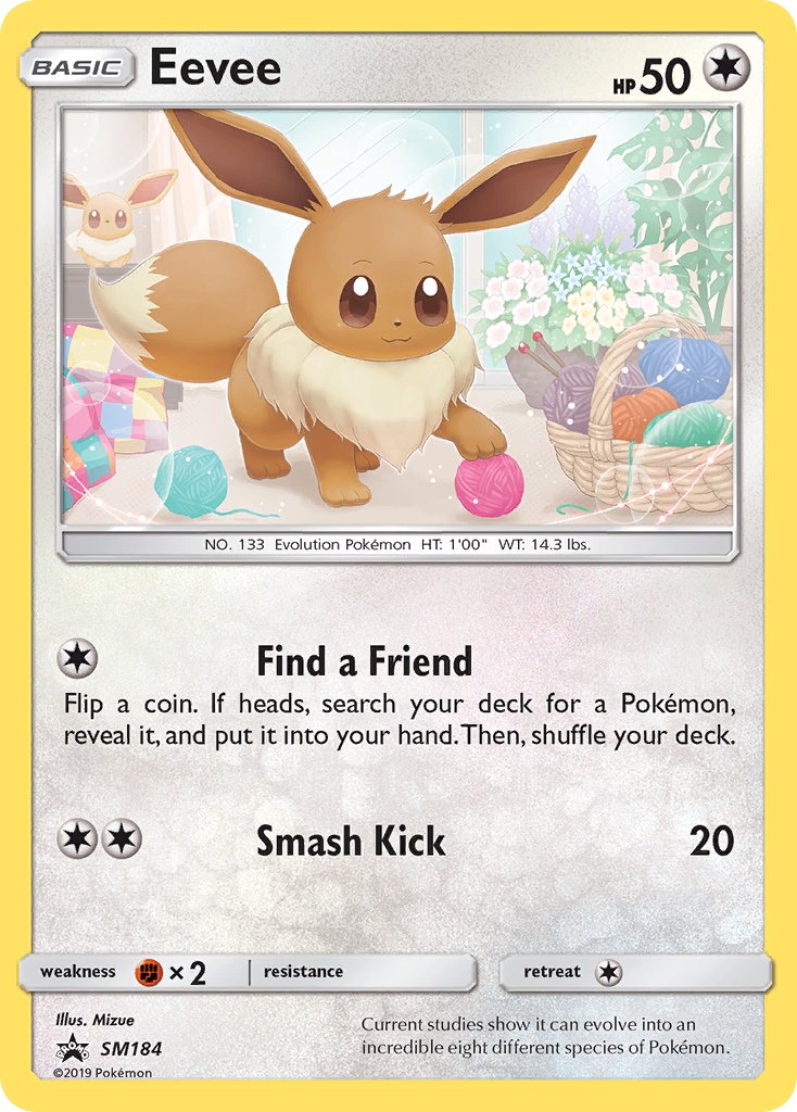 Eevee (SM184) [Sun & Moon: Black Star Promos] | North Game Den