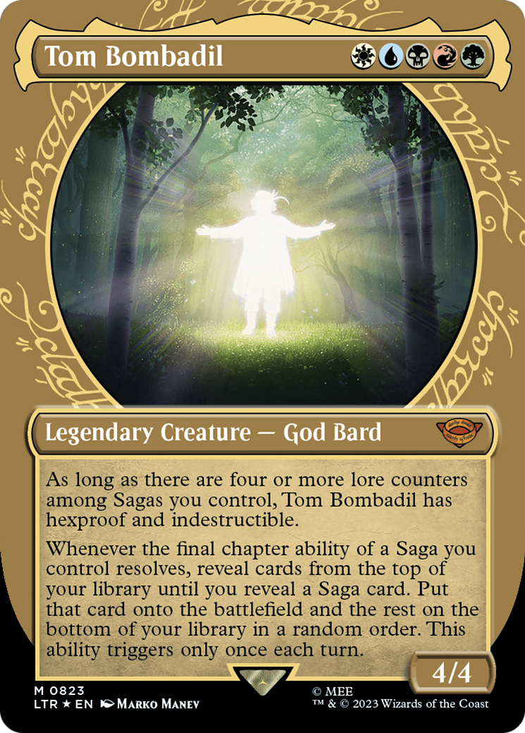 Tom Bombadil (Showcase) (Surge Foil) [The Lord of the Rings: Tales of Middle-Earth] | North Game Den