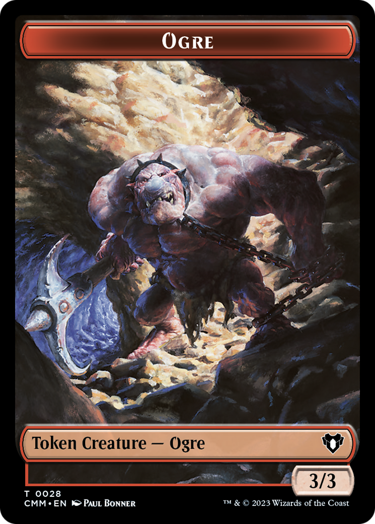 City's Blessing // Ogre Double-Sided Token [Commander Masters Tokens] | North Game Den