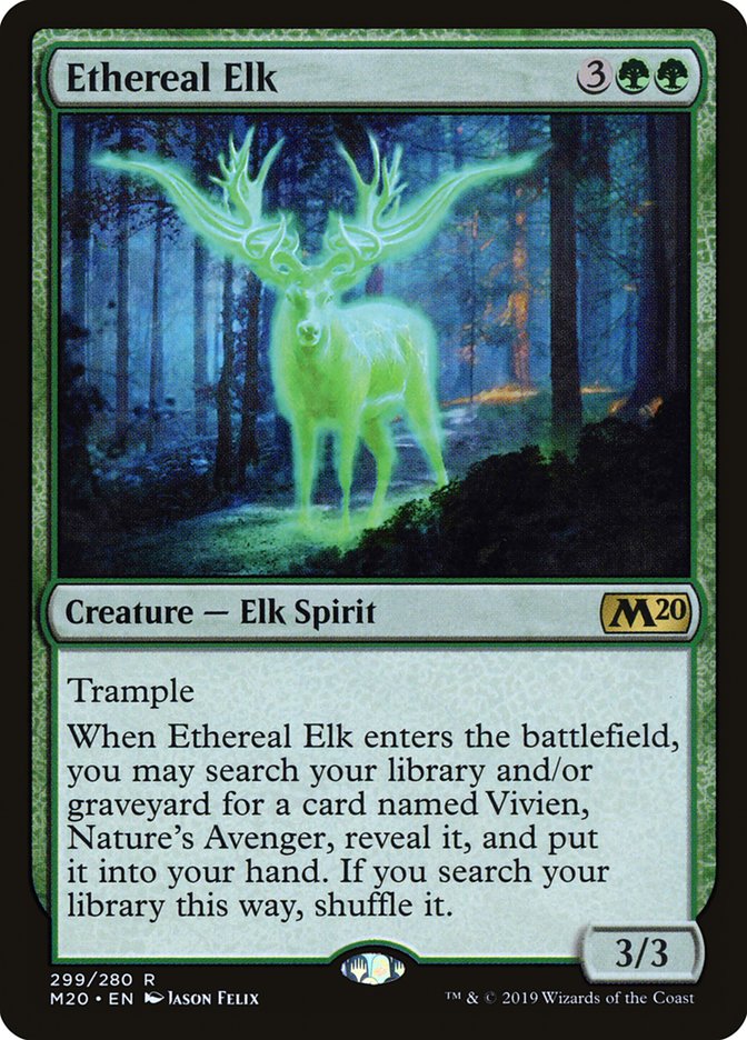 Ethereal Elk [Core Set 2020] | North Game Den
