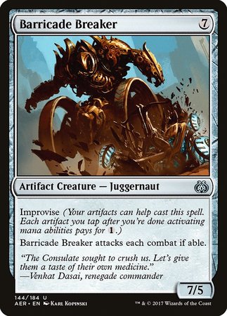 Barricade Breaker [Aether Revolt] | North Game Den