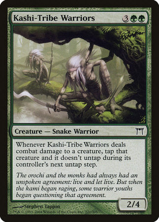 Kashi-Tribe Warriors [Champions of Kamigawa] | North Game Den