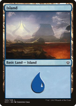 Island (103) [Archenemy: Nicol Bolas] | North Game Den
