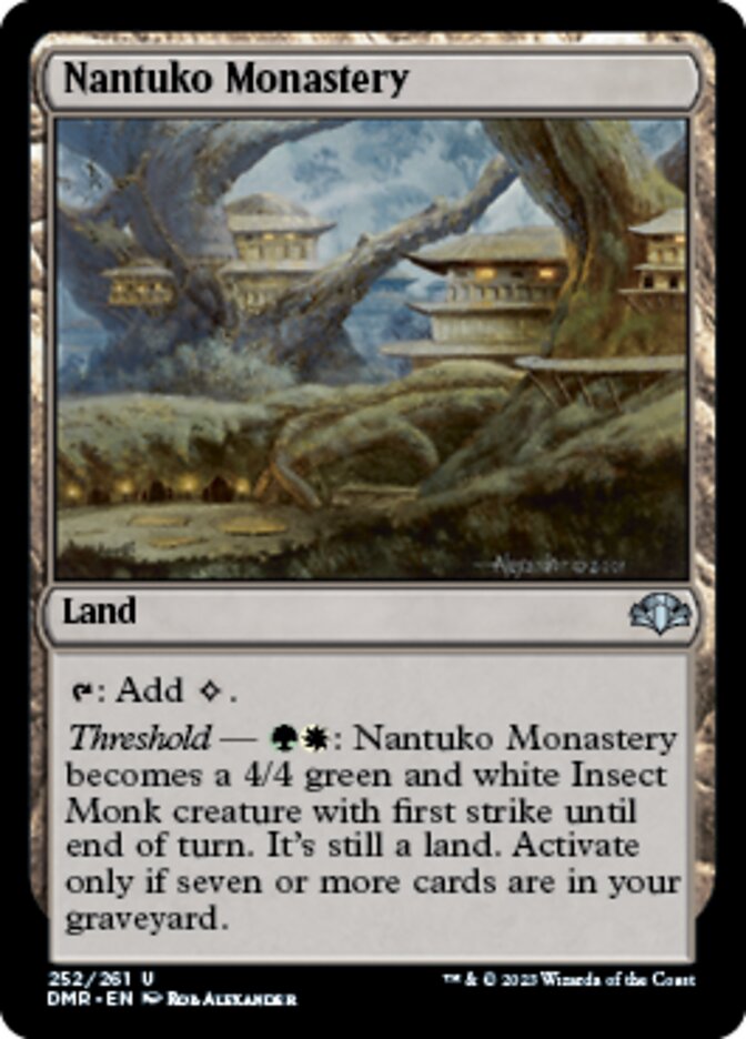 Nantuko Monastery [Dominaria Remastered] | North Game Den