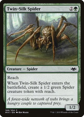 Twin-Silk Spider [Modern Horizons] | North Game Den