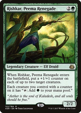 Rishkar, Peema Renegade [Aether Revolt] | North Game Den