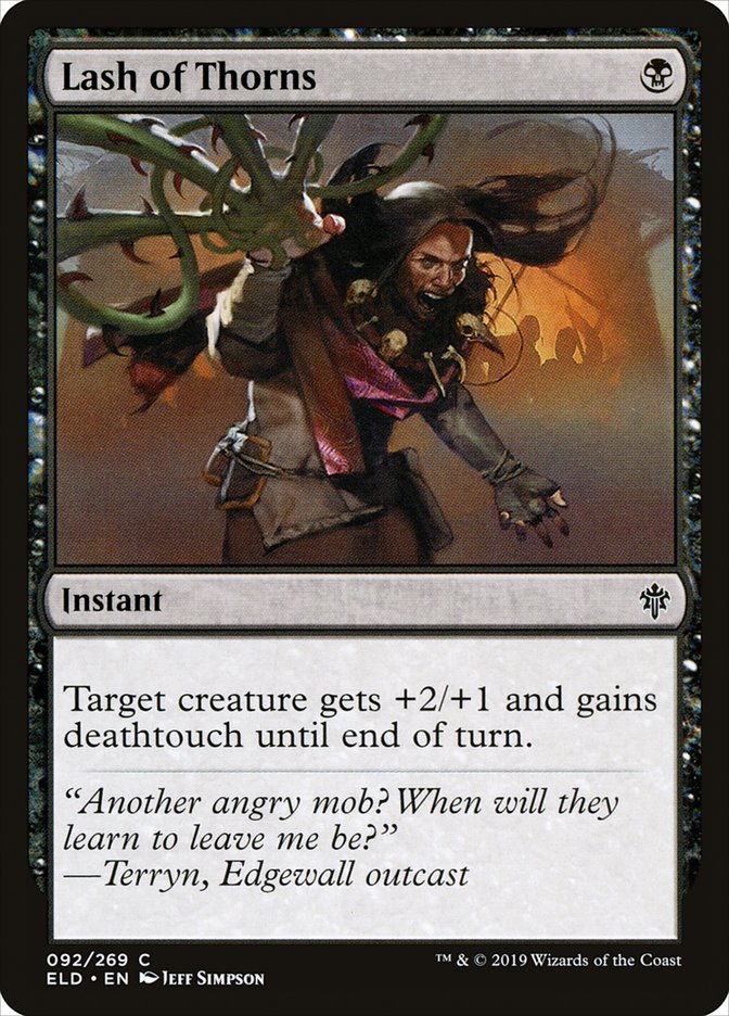 Lash of Thorns [Throne of Eldraine] | North Game Den