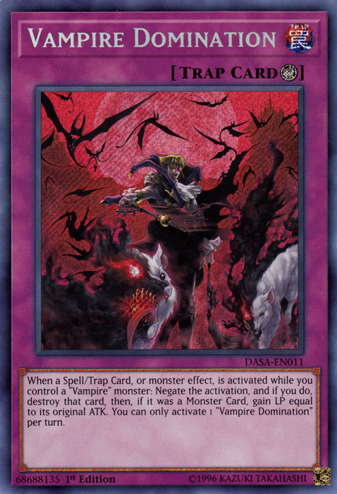 Vampire Domination [DASA-EN011] Secret Rare | North Game Den