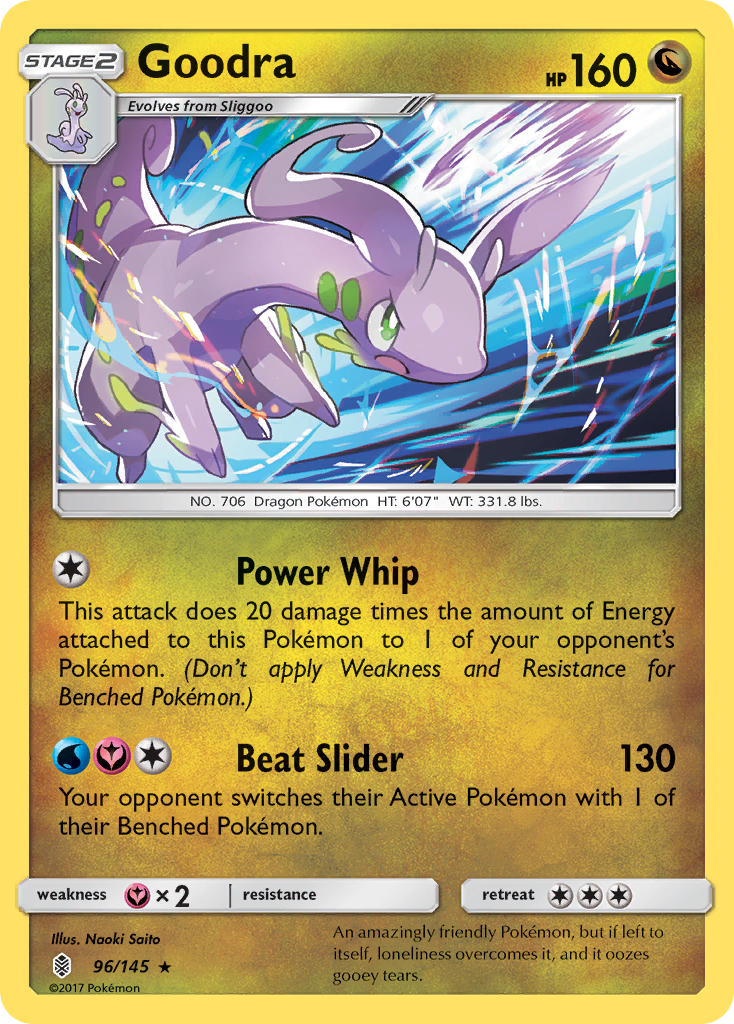 Goodra (96/145) [Sun & Moon: Guardians Rising] | North Game Den