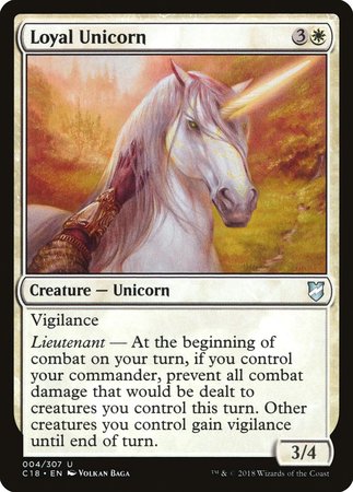 Loyal Unicorn [Commander 2018] | North Game Den