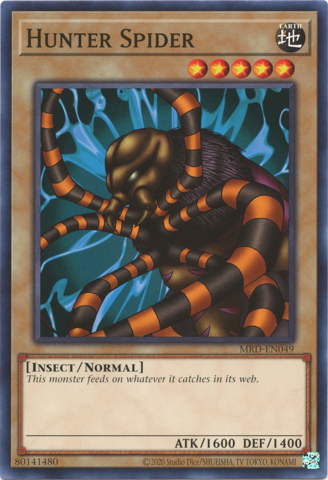 Hunter Spider (25th Anniversary) [MRD-EN049] Common | North Game Den