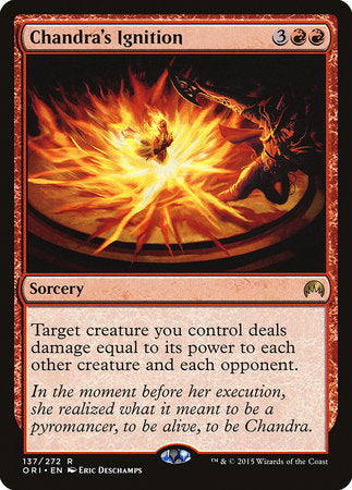 Chandra's Ignition [Magic Origins] | North Game Den