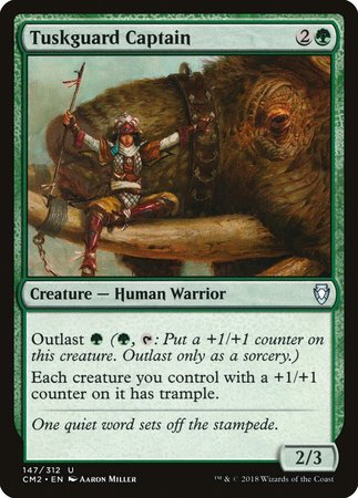 Tuskguard Captain [Commander Anthology Volume II] | North Game Den