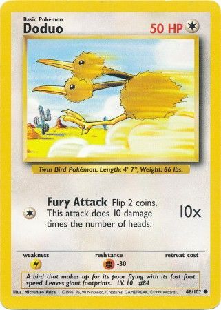 Doduo (48/102) [Base Set Unlimited] | North Game Den