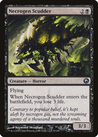 Necrogen Scudder [Scars of Mirrodin] | North Game Den