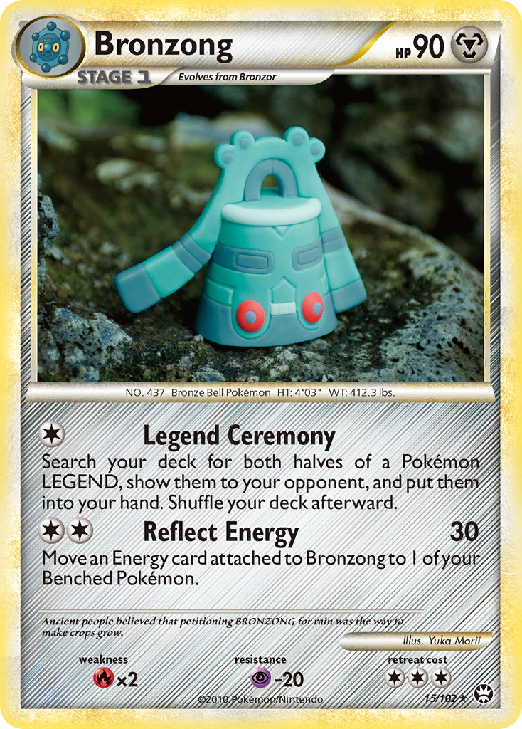 Bronzong (15/102) [HeartGold & SoulSilver: Triumphant] | North Game Den