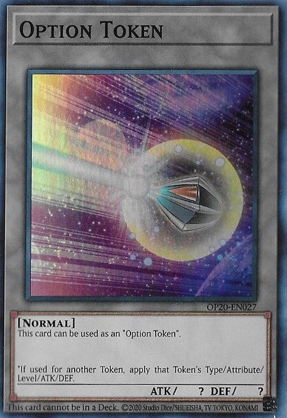 Option Token [OP20-EN027] Super Rare | North Game Den