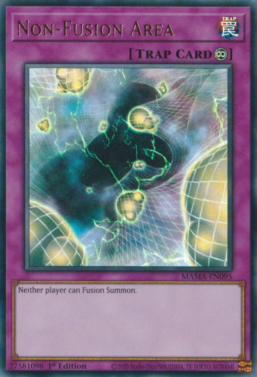 Non-Fusion Area [MAMA-EN095] Ultra Rare | North Game Den