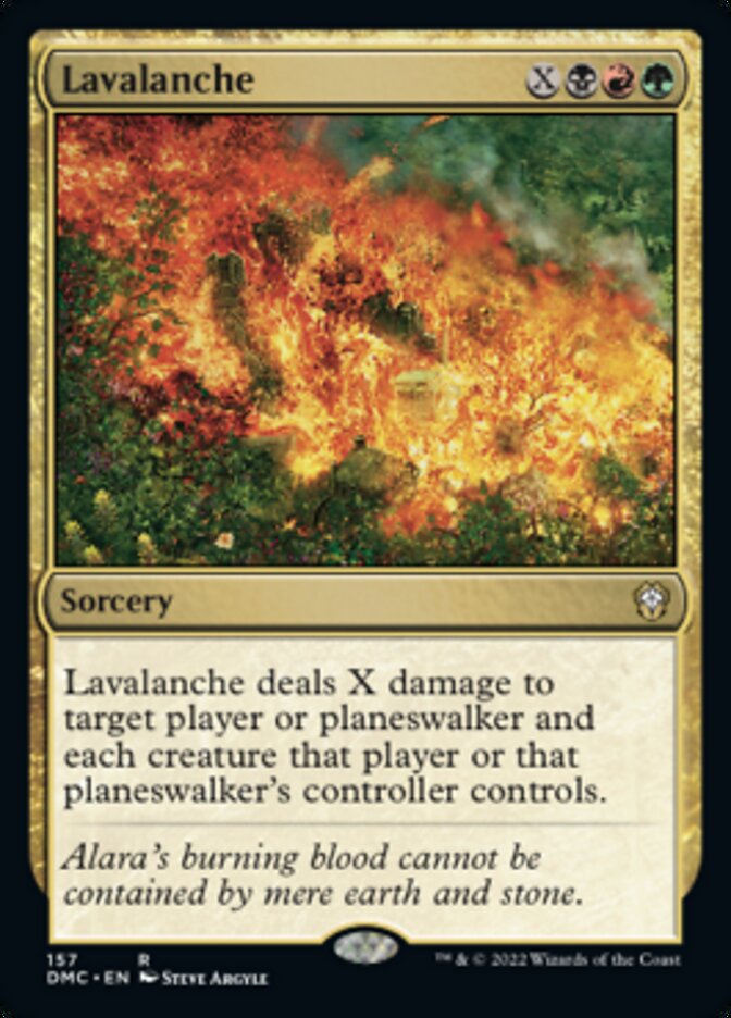 Lavalanche [Dominaria United Commander] | North Game Den
