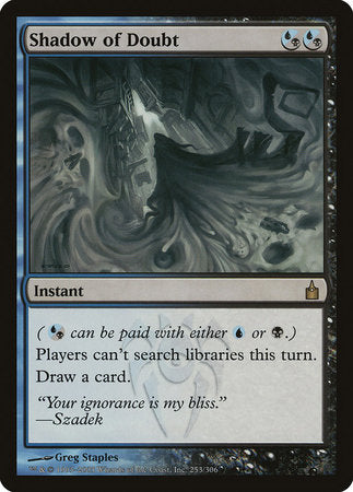 Shadow of Doubt [Ravnica: City of Guilds] | North Game Den
