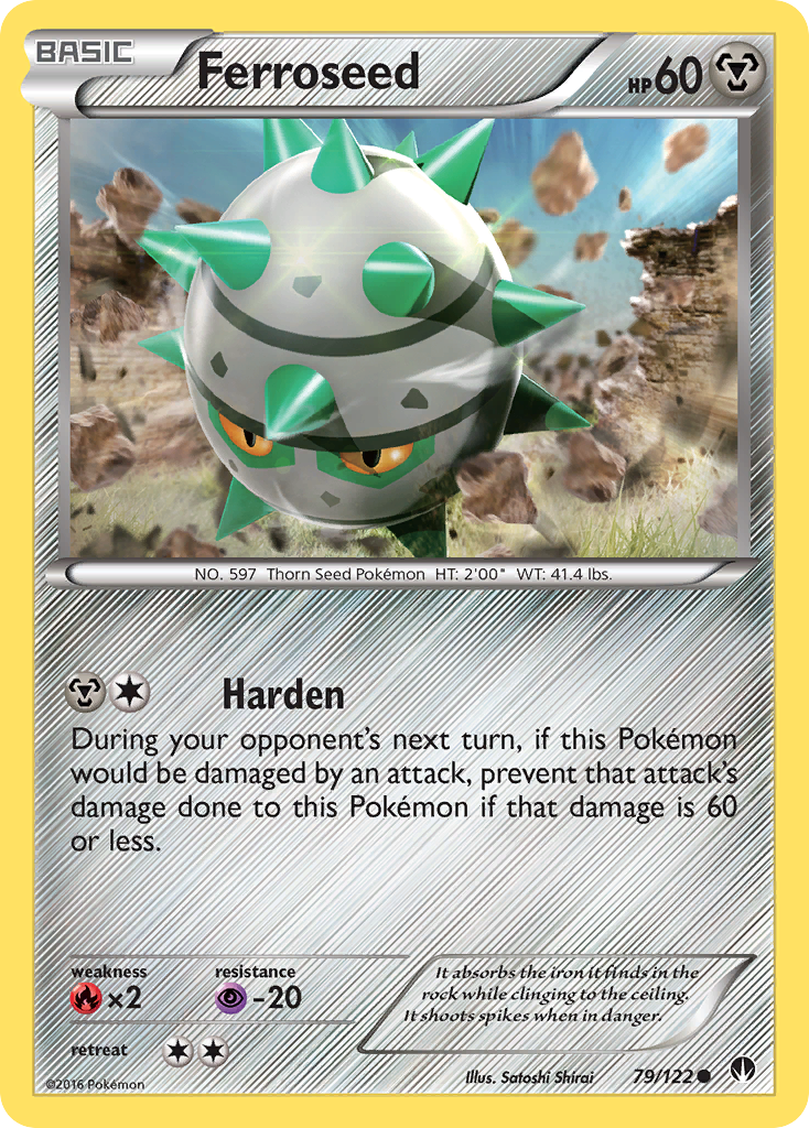 Ferroseed (79/122) [XY: BREAKpoint] | North Game Den