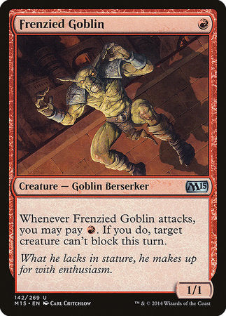 Frenzied Goblin [Magic 2015] | North Game Den