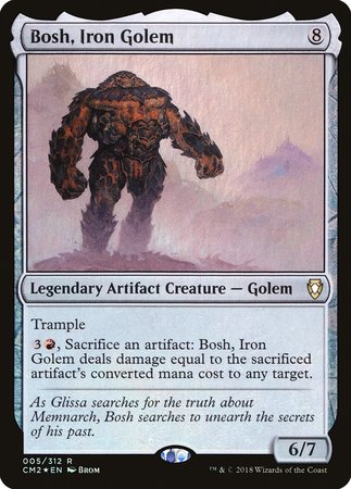 Bosh, Iron Golem [Commander Anthology Volume II] | North Game Den