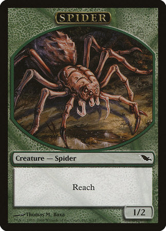 Spider Token [Shadowmoor Tokens] | North Game Den