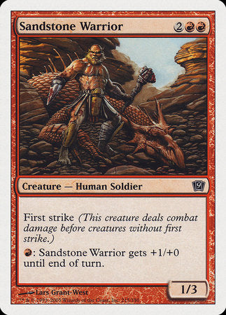 Sandstone Warrior [Ninth Edition] | North Game Den