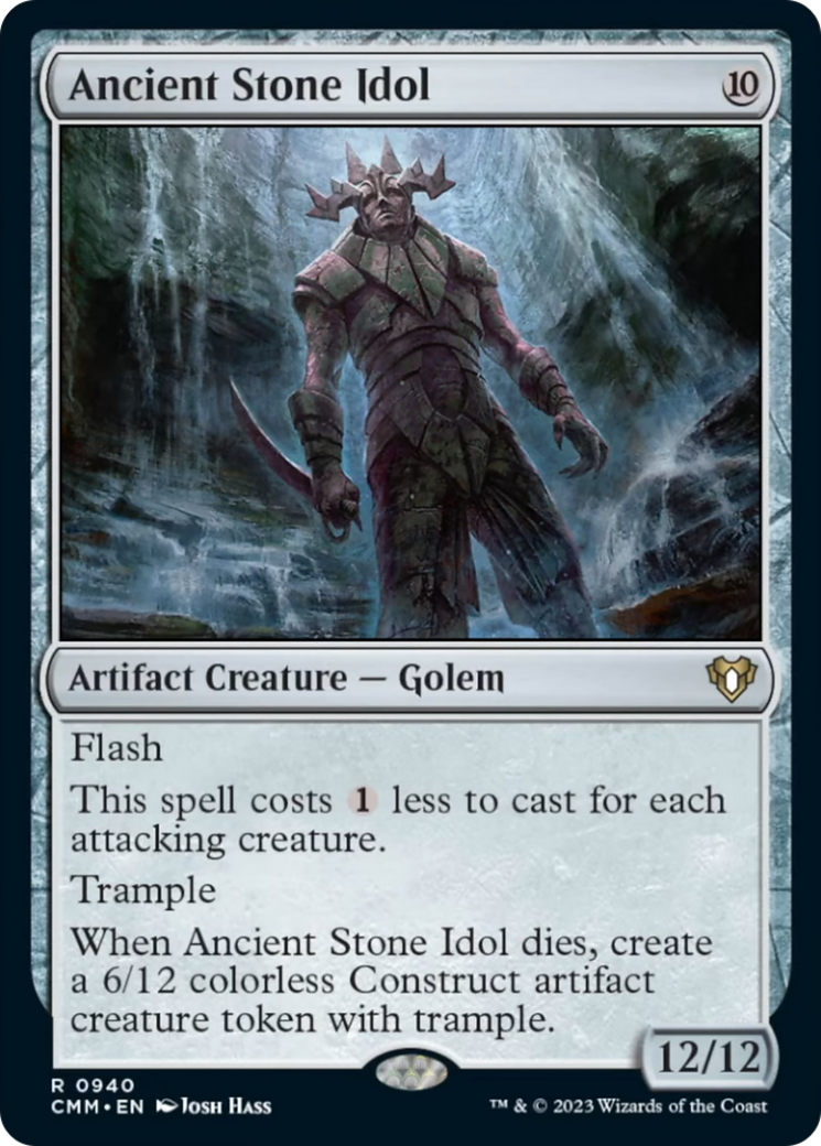Ancient Stone Idol [Commander Masters] | North Game Den