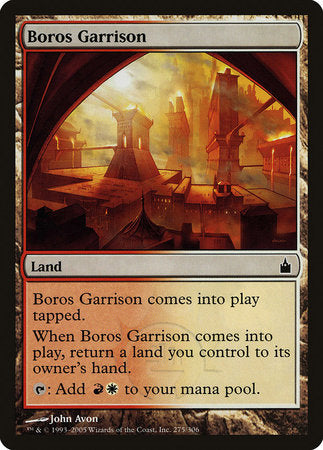 Boros Garrison [Ravnica: City of Guilds] | North Game Den