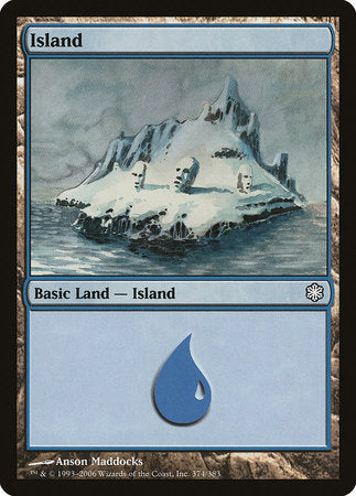 Island (374) [Coldsnap Theme Decks] | North Game Den